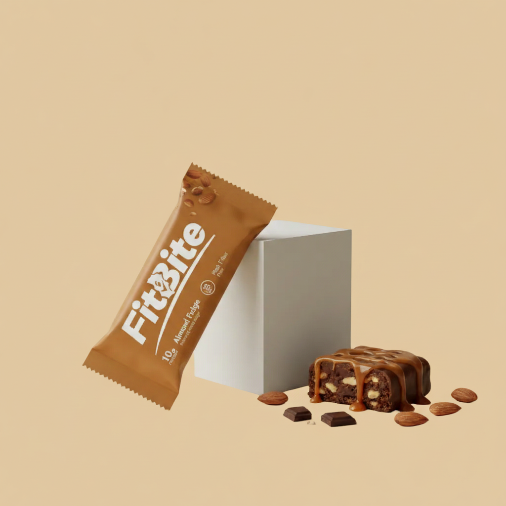 FitBite Almond Fudge 10g Package